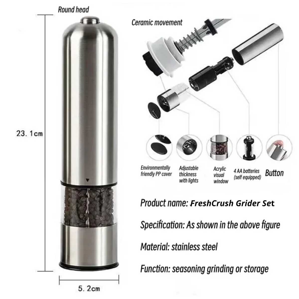 FreshCrush Grinder Set